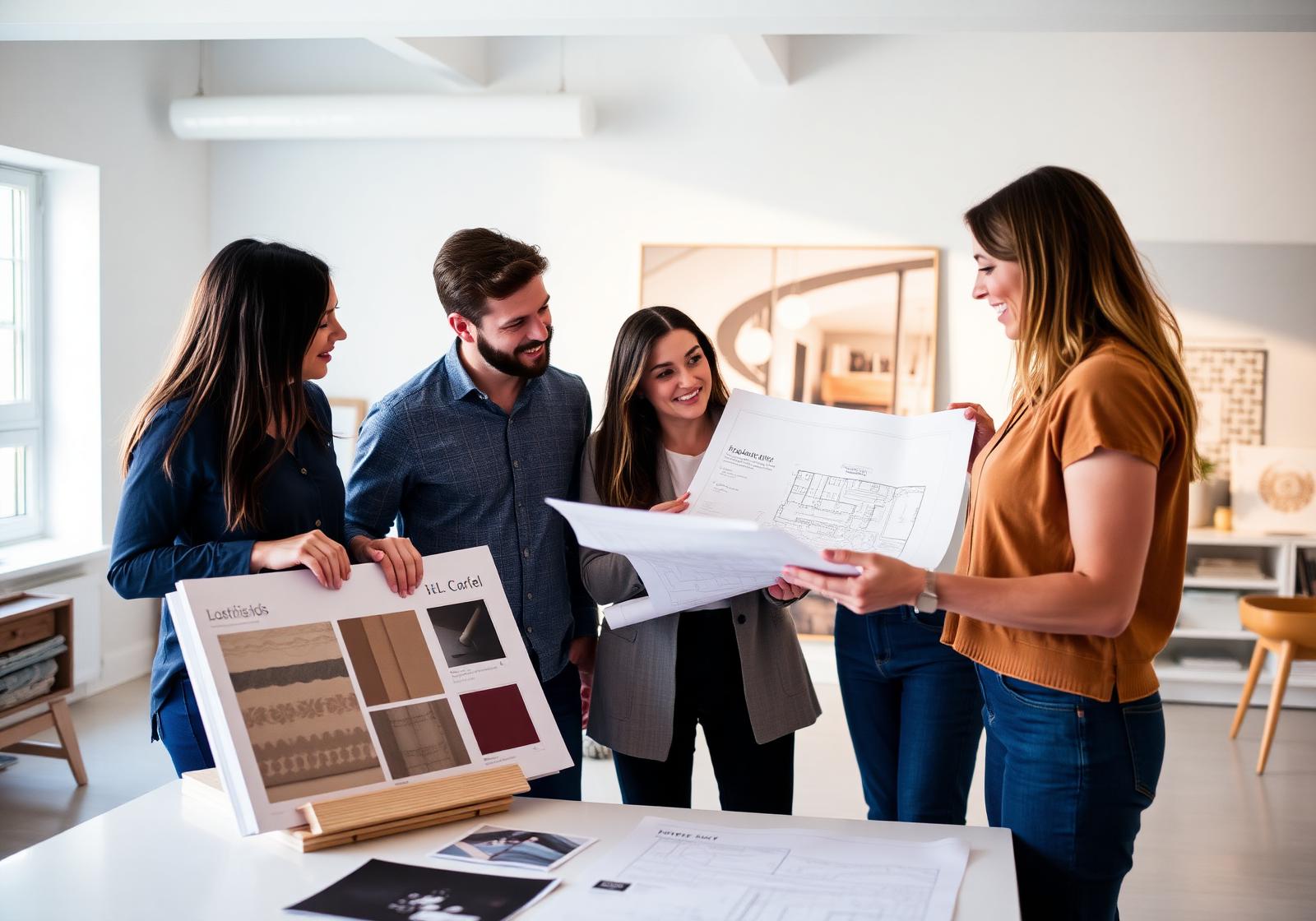 Design team at work