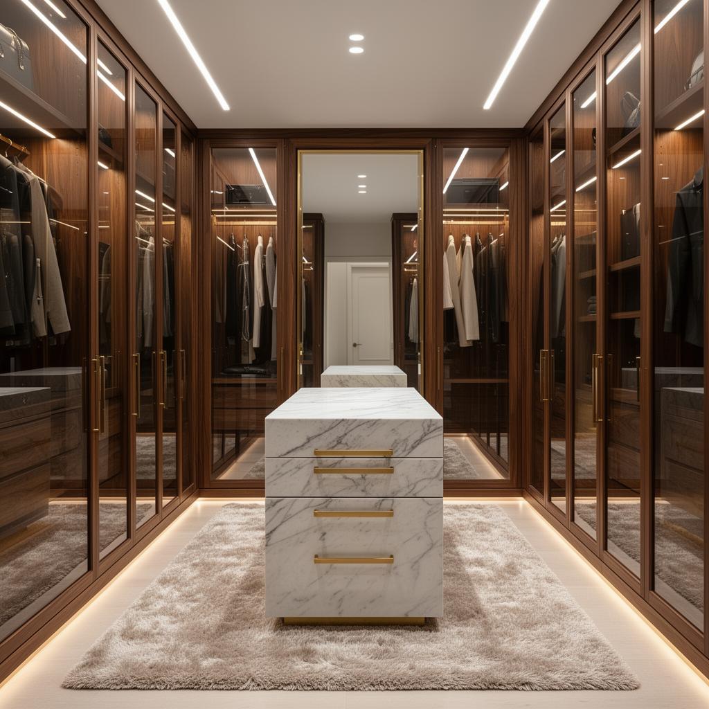 Glass Wardrobe